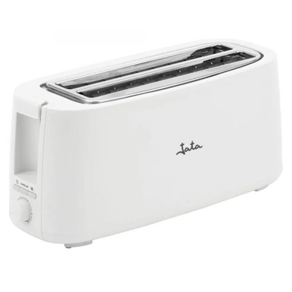 Picture of JATA TOASTER 2X LONG SLOT 25X3CM AUTO BREAD CENTERING 7 LEVELS AUTO-OFF 1400W WHITE JETT1584