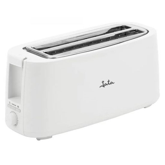 Picture of JATA TOASTER 2X LONG SLOT 25X3CM AUTO BREAD CENTERING 7 LEVELS AUTO-OFF 1400W WHITE JETT1584