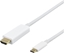 Picture of Kabel Deltaco USB-C - HDMI kabelis DELTACO 4K UHD, paauksuotos jungtys, 2m, baltas / USBC-HDMI1021-K / 00140022