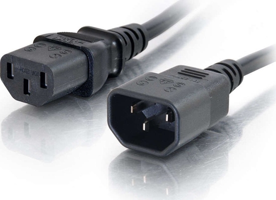 Picture of Kabel zasilajcy C2G Kabel / 1 m Computer Power EXT cordC13 to C14