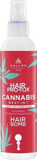 Picture of Kallos Tox Cannabis odywka do wosów bez spukiwania z olejkiem z nasion konopi 200ml