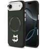 Picture of Karl Lagerfeld Choupette Pin MagSafe Case for iPhone Air Black