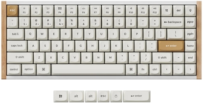 Изображение Klawiatura Keychron K2 HE Special Version Gateron Double-Rail Magnetic Nebula (K2H-Q1)