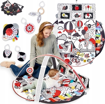 Attēls no KinderKraft Mata sensoryczna z zabawkami Kinderkraft 4SMART