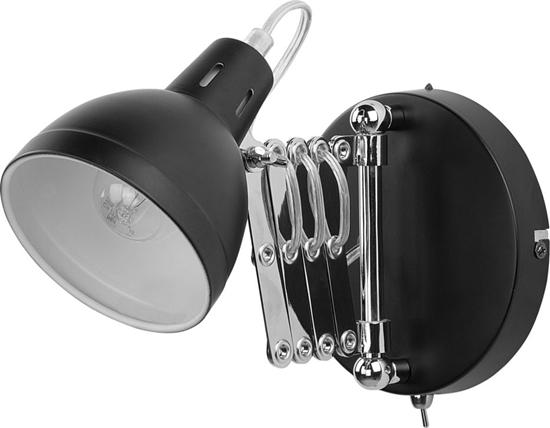 Изображение Kinkiet Beliani Lampa cienna czarna HARRINGTON