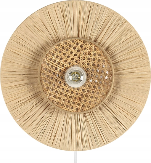 Picture of Kinkiet Beliani Lampa cienna papierowa  40 cm naturalna YAAPI