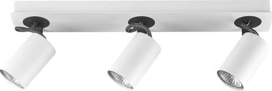 Picture of Lampa sufitowa Beliani Lampa sufitowa 3-punktowa biaa KLIP!