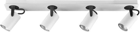 Picture of Lampa sufitowa Beliani Lampa sufitowa 4-punktowa biaa KLIP!