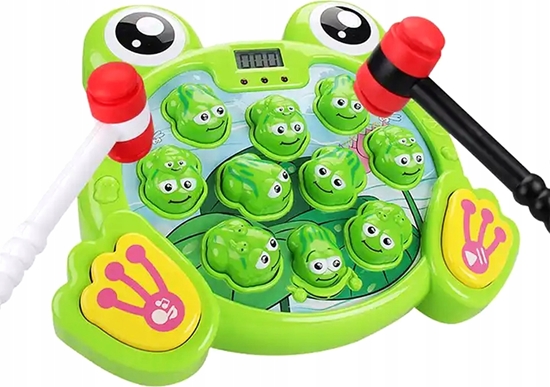 Picture of LeanToys Gra ZrÄcznoÅciowa Å»abka MÅotkiem dla Dzieci 3+ lata