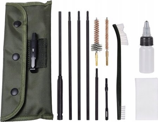 Picture of LeanToys Zestaw Do Czyszczenia Broni W Etui Wycior AR15 5,56 mm LEAN Toys
