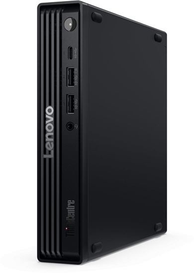 Picture of Lenovo ThinkCentre M70q Gen 6 13A4 - Tiny - Core Ultra 5 225T - RAM 16 GB - SSD 512 GB - TCG Opal Encryption, NVMe - Intel Graphics - 1GbE, Wi-Fi 6E, Bluetooth 5.3 - WLAN: 802.11a/b/g/n/ac/ax (Wi-Fi 6E), Bluetooth 5.3 - Win 11 Pro - Monitor: keiner -