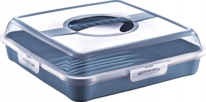 Picture of Lumarko Keeeper Pojemnik Enrico Party-Butler Kwadratowy Nordic Blue 106646...