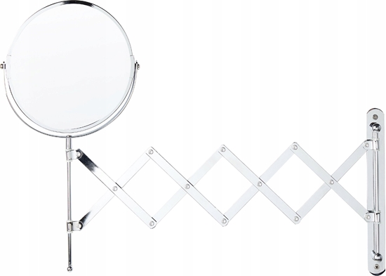 Picture of Lusterko kosmetyczne Beliani Lusterko kosmetyczne Srebrny YVELINES