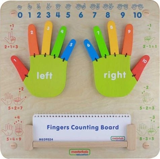 Picture of Masterkidz Nauka Liczenia Tablica Edukacyjna Drewniana Masterkidz Interaktywna