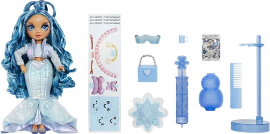 Изображение MGA Lalka Rainbow High Winter Wonderland Skyler (Blue)