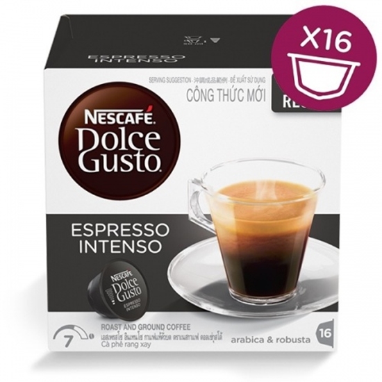 Picture of Nescafe Dolce Gusto Espresso Intenso Coffee, 16 capsules