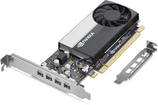 Picture of NVIDIA T400E 4GB mini-DP*4 GDDR6 Graphics Card