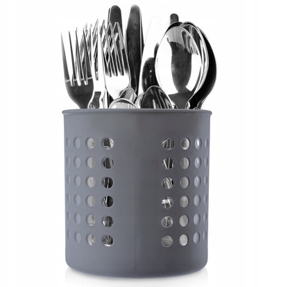 Picture of Ociekacz stojak na przybory kuchenne szary matowy ORION 154312