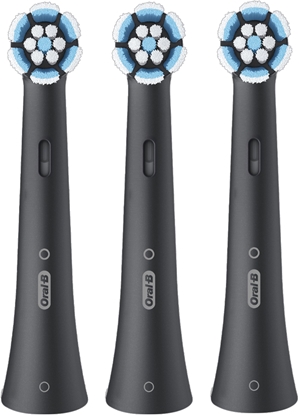 Attēls no Oral-B iO Gentle Care Black replacement brushes 3pcs, black
