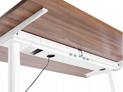 Изображение Organizer Beliani Organizer kabli pod biurko regulowane elektrycznie biay TRACIE