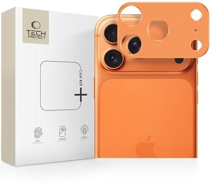 Attēls no Osona aparatu Tech-Protect Camalloy Fit+ do Apple iPhone 17 Pro Cosmic Orange