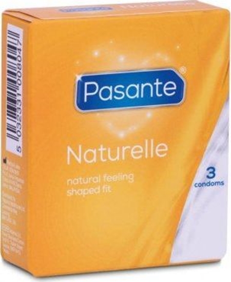 Изображение Pasante 3 Prezerwatywy Anatomiczne Pasante Naturelle
