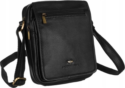 Attēls no Peterson Listonoszka skórzana Peterson [DH] PTN-IG-8-NDM czarna