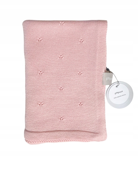 Picture of PIAPIMO-KOCYK MERINO RÓOWY 75X100CM