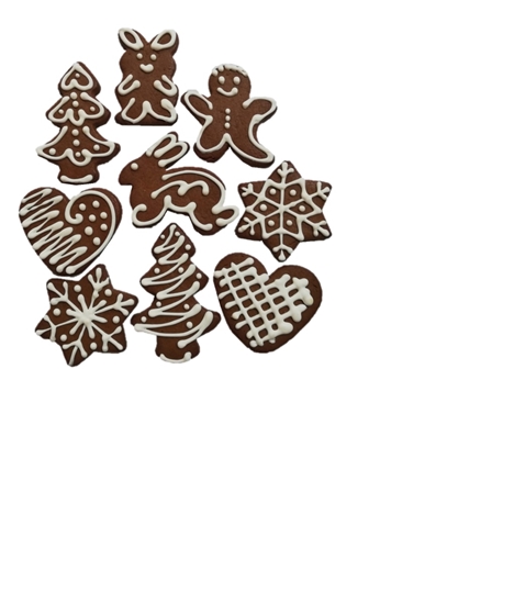 Изображение Piparkūkas ADUGS Christmas, 450g