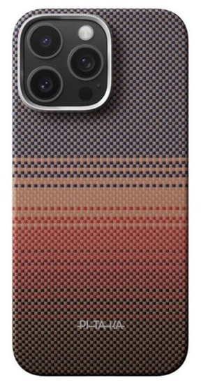 Picture of Pitaka Ultra-Slim Case, Sunset (PitaTap) - iPhone 16 Pro Max