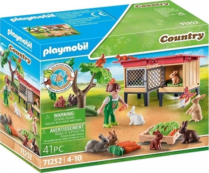 Attēls no Playmobil Playmobil Klatki z królikami 71252