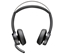 Picture of Poly Voyager Focus 2 Wireless Headset, Bluetooth, BT700 USB-C Adapter, USB-C/A Adapter, Black (SPEC)