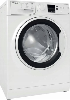 Picture of Pralka Whirlpool Whirlpool Washing machine | WRBSS 6249 W EU | Energy efficiency class C | Front loading | Washing capacity 6 kg | 1200 RPM | Depth 42.5 cm | Width 59.5 cm | Display | LED | White