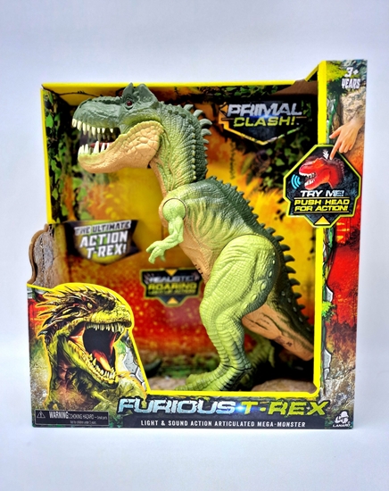 Изображение Primal Clash toy Furious T-Rex