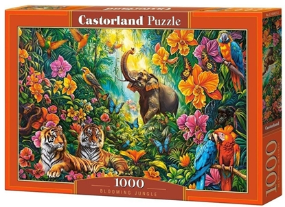 Picture of Puzzle 1000 Blooming Jungle CASTOR