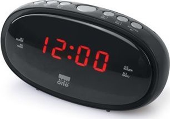 Picture of Radiobudzik New One Clock-radio CR100 Black, funkcja alarmu