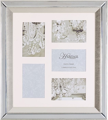 Изображение Ramka Beliani Multiramka na 5 zdj lustrzana MAKENI