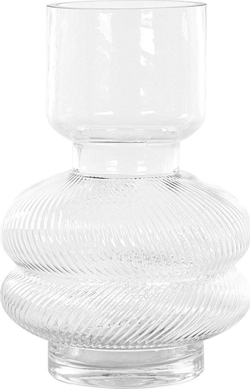 Picture of Ramka Beliani Wazon na kwiaty szklany 24 cm przezroczysty RODIA!