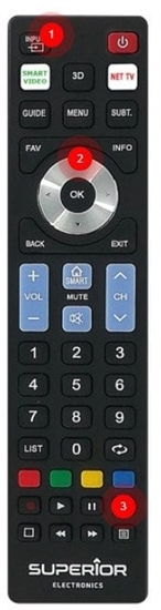 Picture of READY5 SMART FJERNBETJENING - PROGRAMMERET