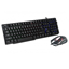 Attēls no Rebeltec OPPRESSOR Gaming Combo Set Keyboard with LED RGD + Mouse 2400DPI USB Black (ENG)