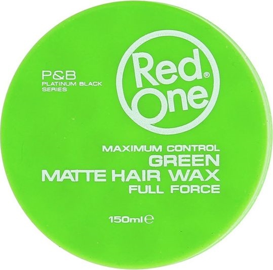 Изображение Red One RED ONE_Matte Hair Wax Full Force wosk matowy do wosów Green 150ml