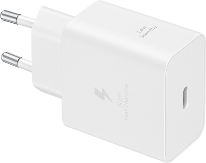 Attēls no Samsung Schnellladegerät 45W Power mit 5A Kabel EP-T4511 White