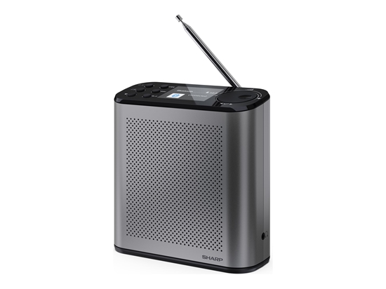 Picture of Sharp OSAKA Portable Digital Radio | DR-P530(GY) | USB port | Bluetooth | FM radio | Wireless connection