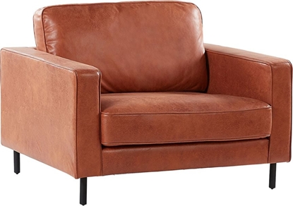 Изображение Shumee Fotel ekoskóra zoty brz SAVALEN