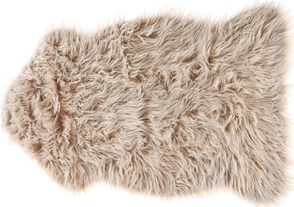 Изображение Shumee Sztuczna skóra owcza beowa MUNGO