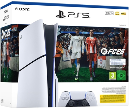 Attēls no Sony PlayStation 5 E Chassis Slim + EA FC26