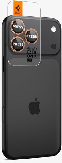 Picture of Spigen Glass tR EZ Fit Optik Pro 2 Pack, gray - iPhone 17/16/15/14 Pro / 17/16/15/14 Pro Max