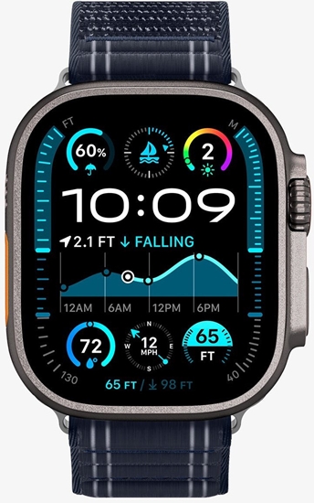 Изображение SPIGEN WBF0 BAND APPLE WATCH 8 / 9 / 10 / 11 / SE / ULTRA (44 / 45 / 46 / 49 MM) NAVY