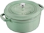 Picture of Staub La Cocotte 24cm rund Salbeigrün, Gusseisen