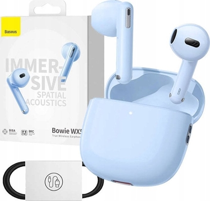 Attēls no Suchawki Baseus Bowie WX5 True Wireless niebieski